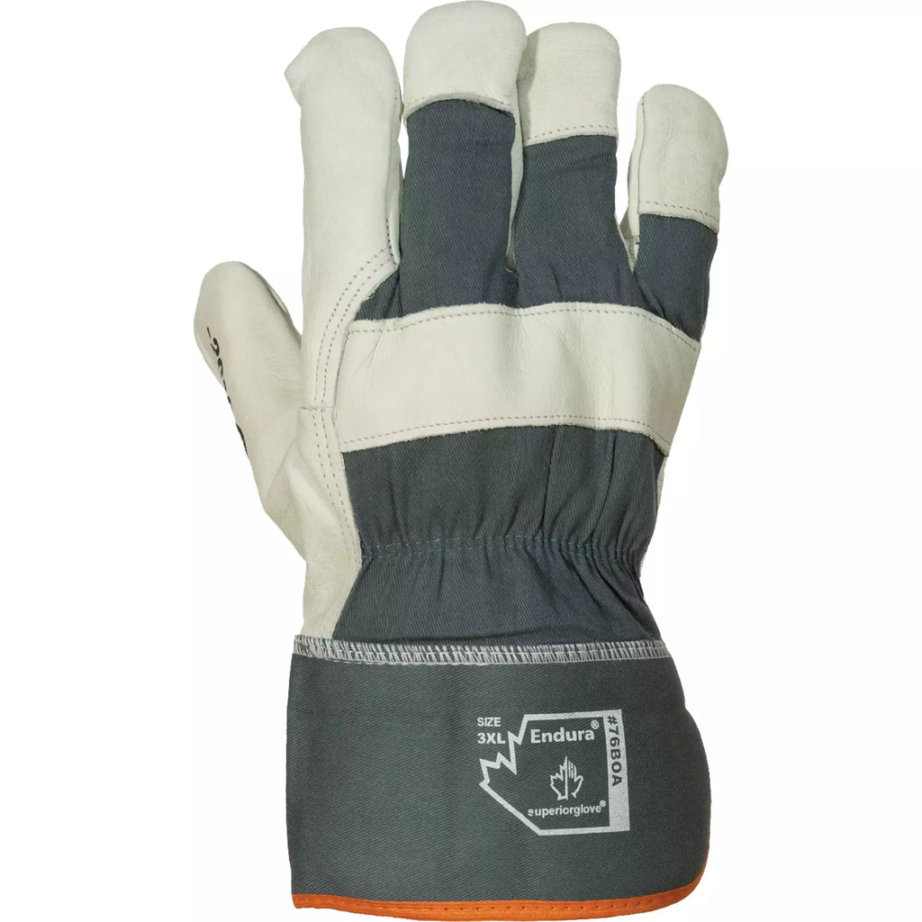 Superior Glove Works Ltd. - Endura® Winter Fitters Gloves, Grain Cowhide Palm, Boa Inner Lining
