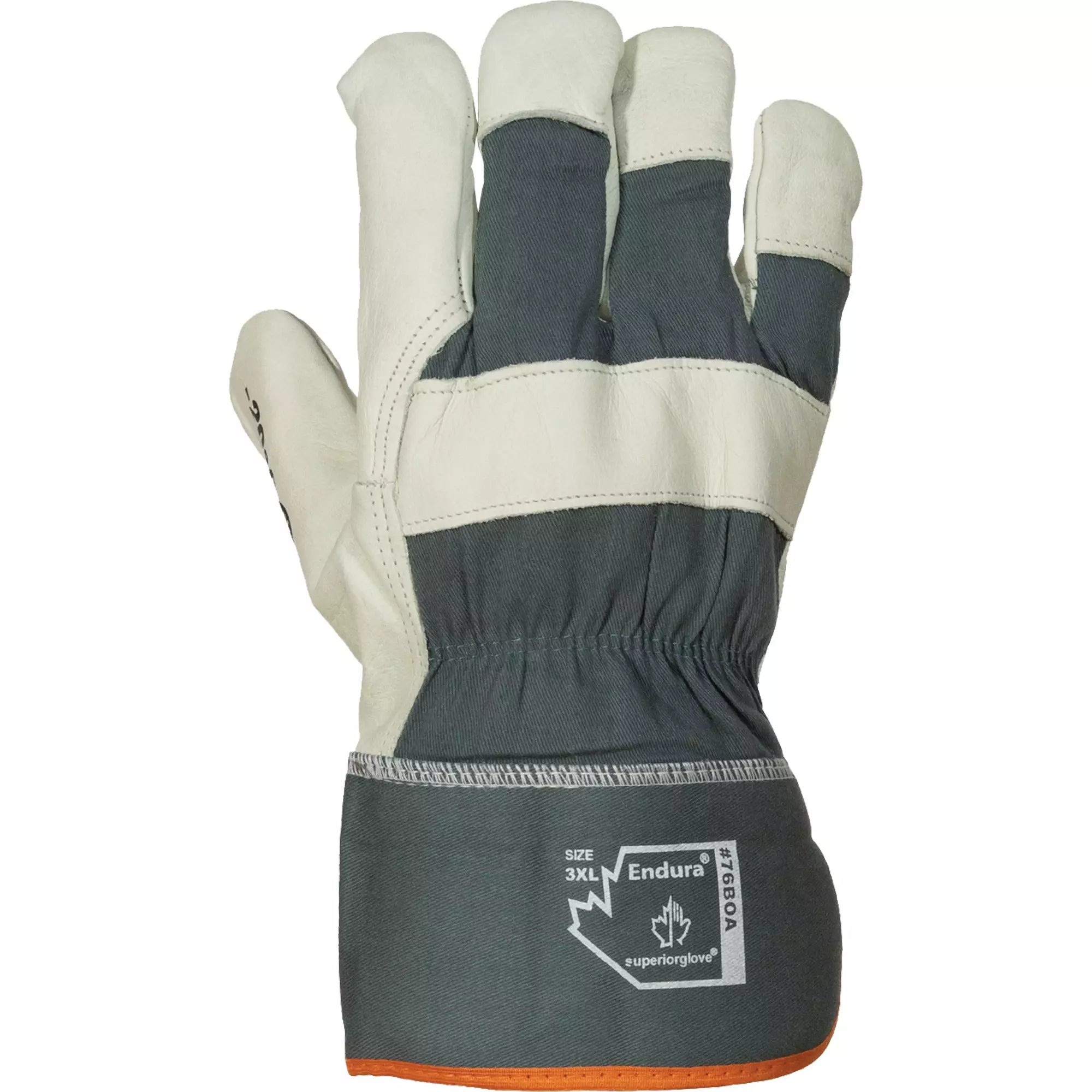 Superior Glove Works Ltd. - Endura® Winter Fitters Gloves, Grain Cowhide Palm, Boa Inner Lining