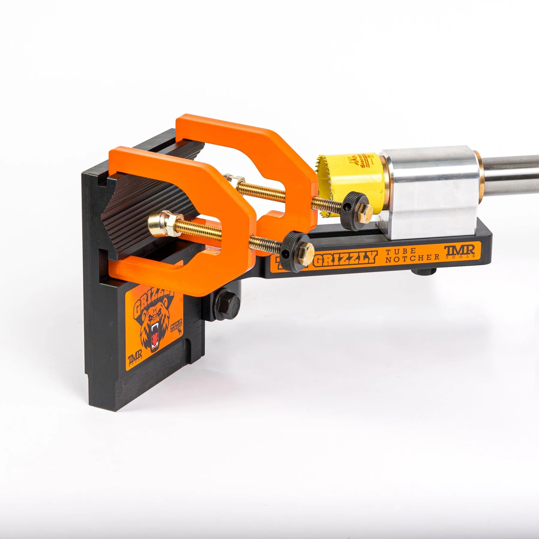 TMR Customs - THE GRIZZLY Hole Saw Tube Notcher