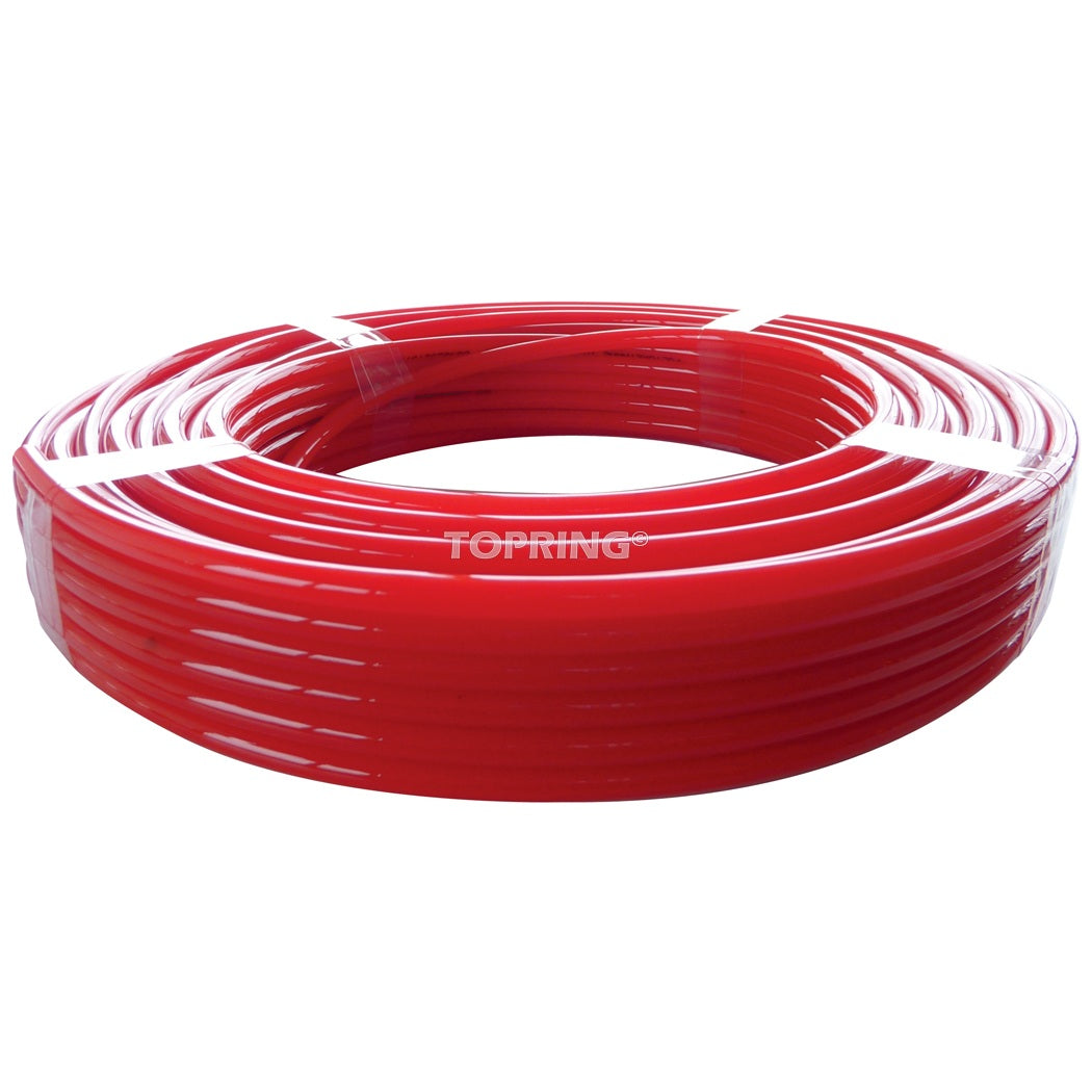 Topring - Longlife Pneumatic Tubing, Air, 4 mm-5/32" OD, Nylon/Polyurethane, 353 PSI at 20°C