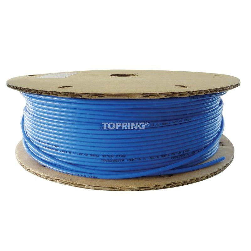Topring - Longlife Pneumatic Tubing, Air, 1/2" OD, Nylon/Polyurethane, 218 PSI at 20°C