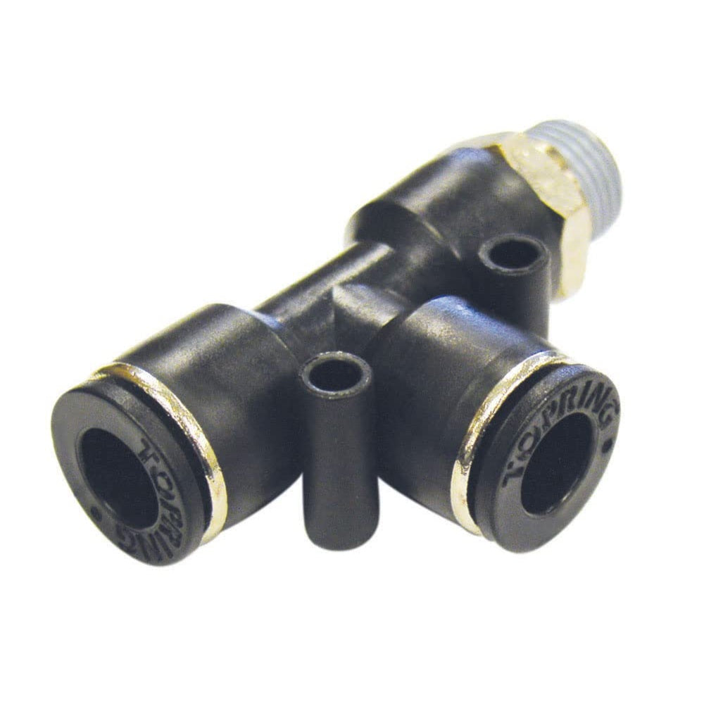 Topring - Maxfit Swivel Run Tee x (M)NPT Union Fitting (10/Pack)