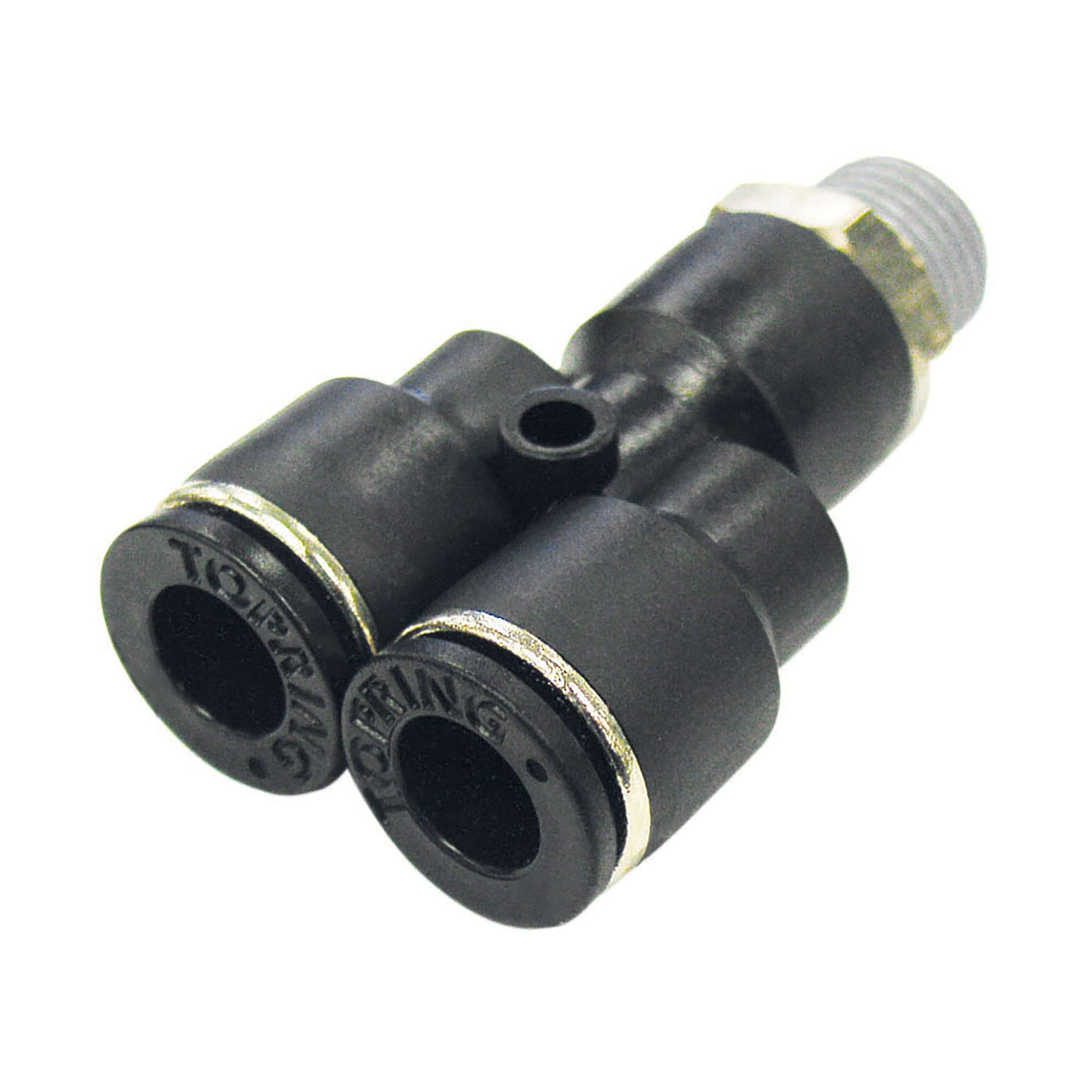 Topring - Maxfit Swivel Run ''Y'' x (M)NPT Union Fitting (10/Pack)