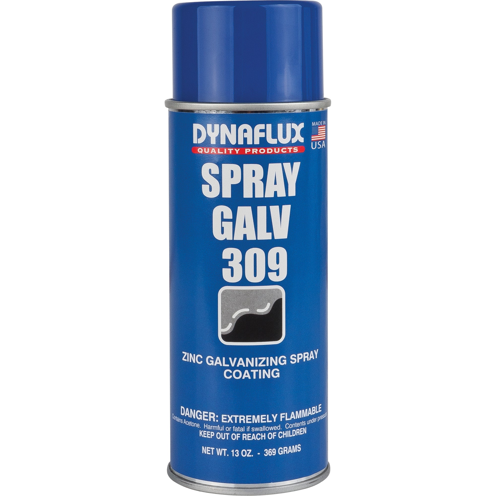 Dynaflux Quality Products - Spray Galve - Zinc Galvanizing Coating, Aerosol Can