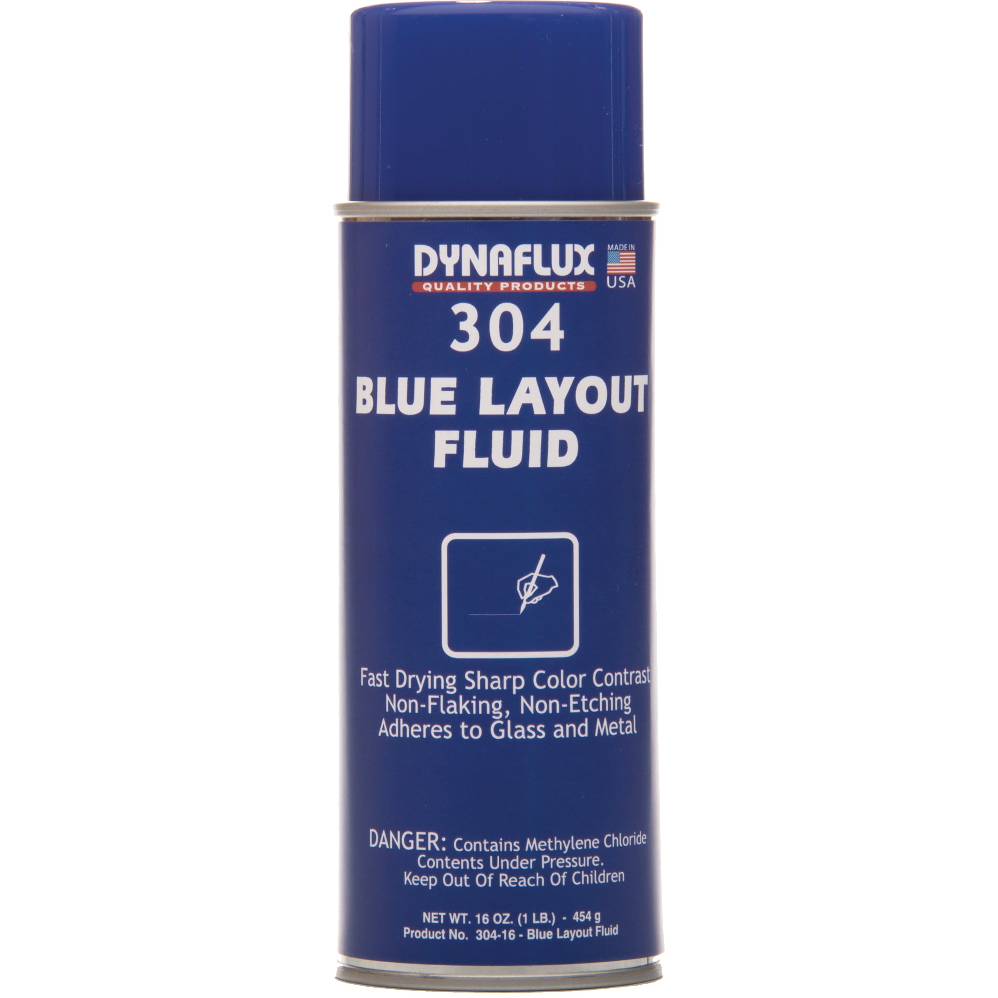 Dynaflux Quality Products - Layout Fluid, Blue, Aerosol
