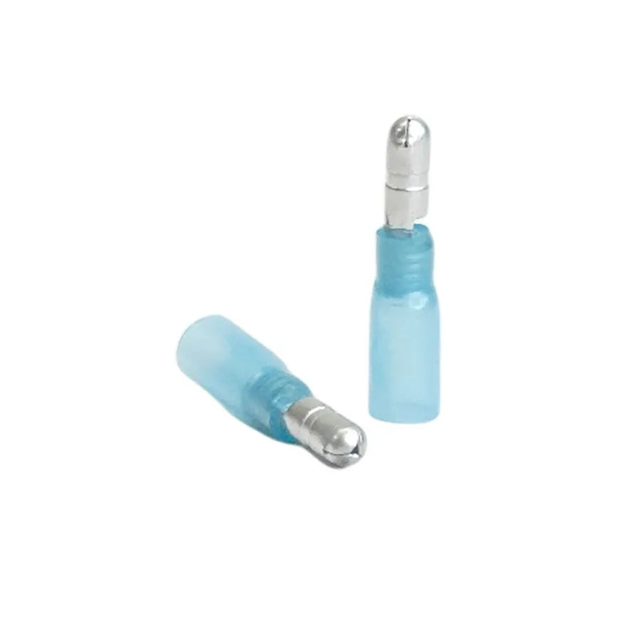 P-Volt - Terminal Bullet thermorétractable à double sertissage 4 mm (100/paquet)