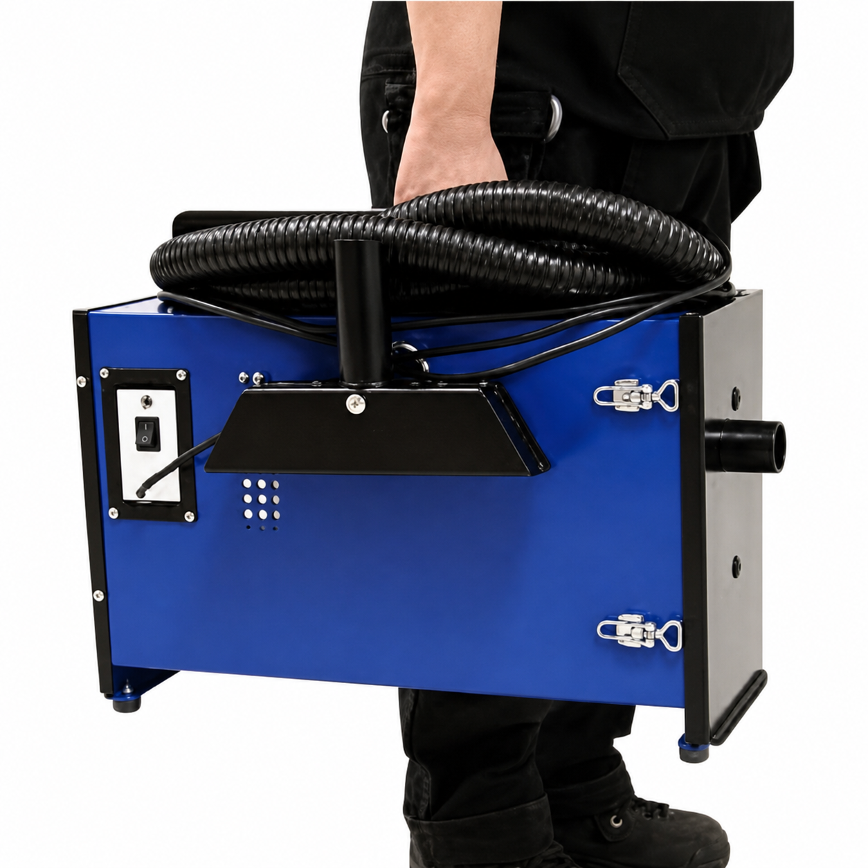 Lev-Co - Hottes de captation des fumées de soudage Porta-Flex portative avec filtre incorporé, Mobile