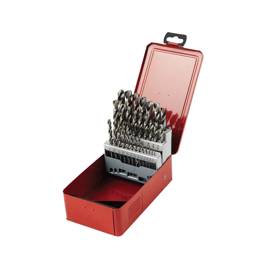 Platinum - ORIGINAL HSS Jobber Drill Bit Set (29 PC) - M2 STEEL - 1/16" TO 1/2"