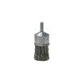 Platinum - ORIGINAL Knot End Brush - MILD-STEEL - 1/4" SHANK - 20,000 rpm