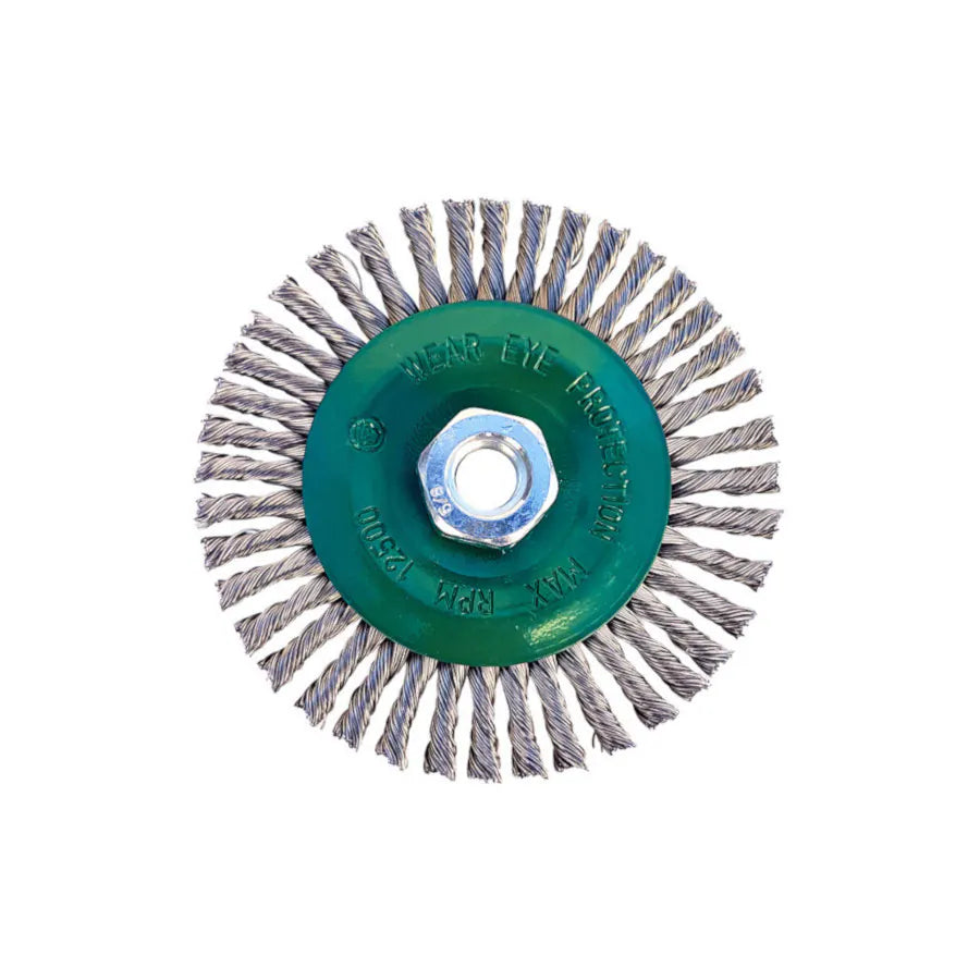 Platinum - ORIGINAL Stringer Bead Wire Wheel - 4-1/2"-5" x 5/8"-11 - 12,500 rpm