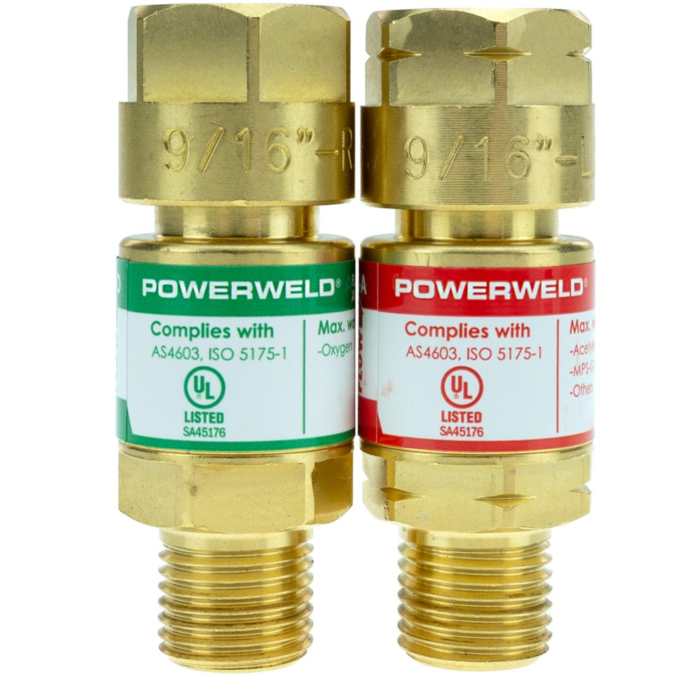 Powerweld - Flashback Arrestors Set