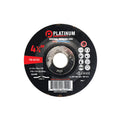 Platinum - Disque à meuler ORIGINAL - Type 27 - ACIER/INOX - A24PBF - 4-1/2"-5"-7" x 1/4" x 7/8"