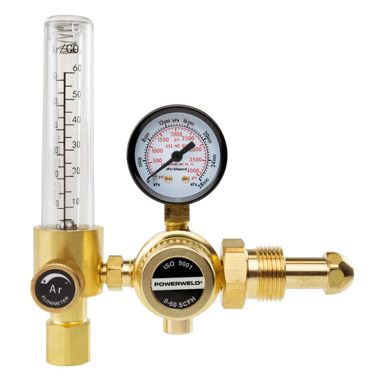 Powerweld - Argon Regulator Flowmeter - PWAGFGFL