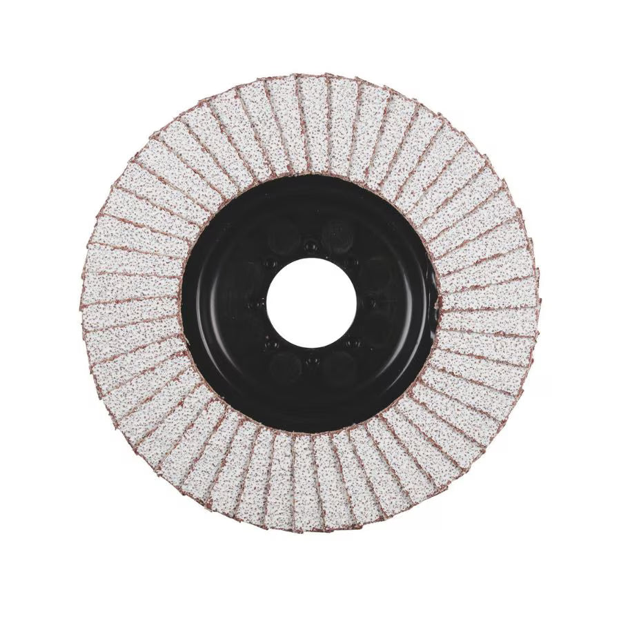 Platinum - RAZOR-ACE Flap Disc - Type 27 - ALUMINUM - 4-1/2" x 7/8 - 13,300 rpm