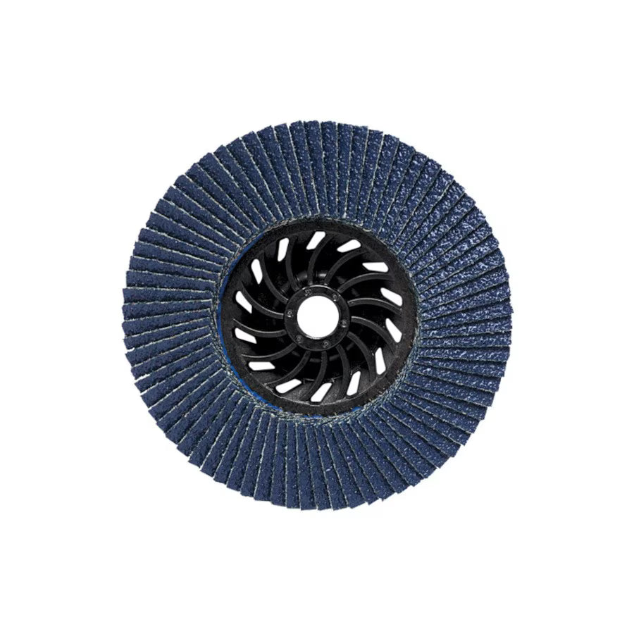 Platinum - RAZOR-Flap Disc - Type 27 - STEEL/SS - ZIRCONIA - 4-1/2" x 5/8"-11 - #80 - 13,300 rpm