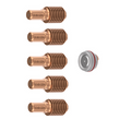 Thermacut - 220971 Électrode 45–125A (Paquet de 5)