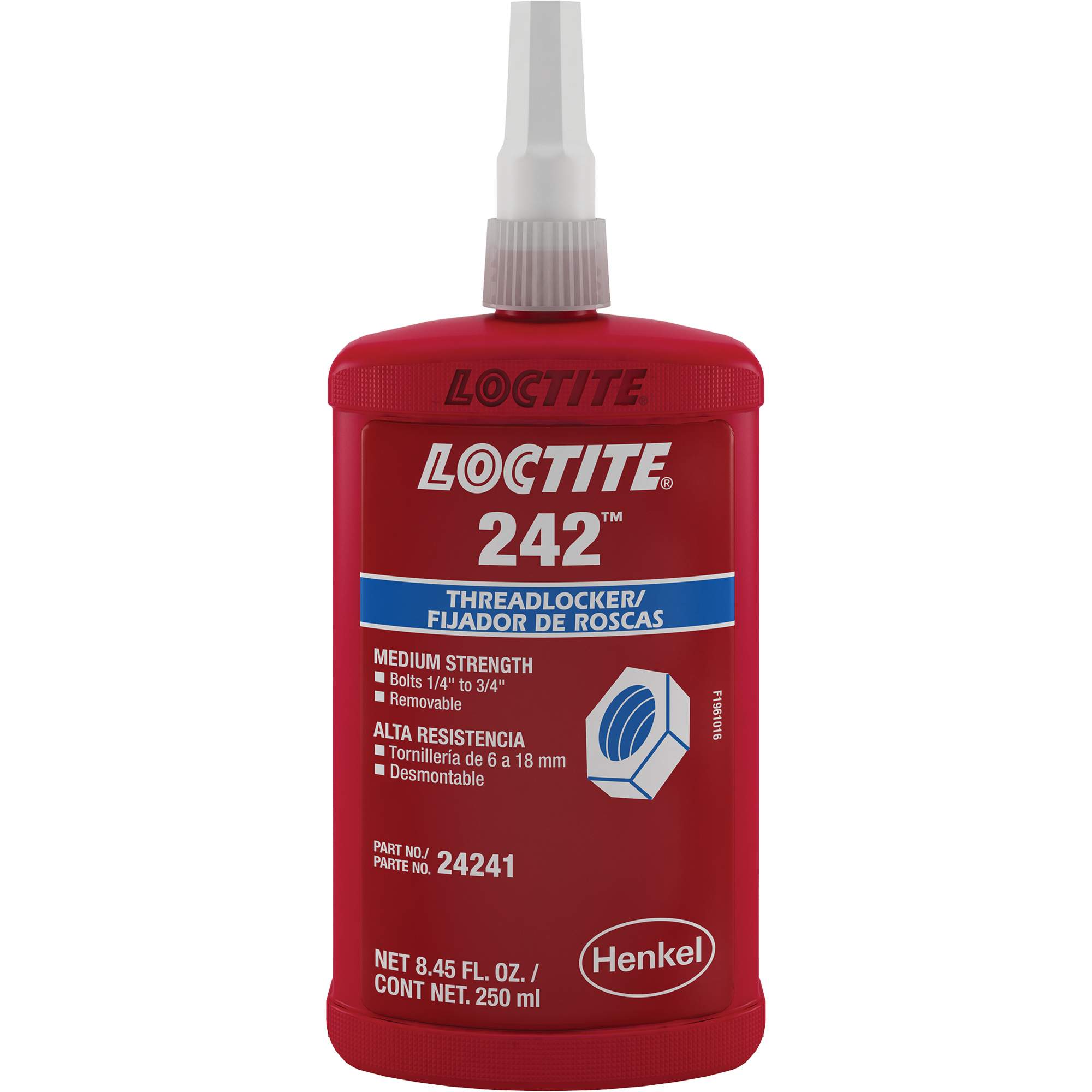 Loctite - Threadlocker 242™ , Blue, Medium, Bottle