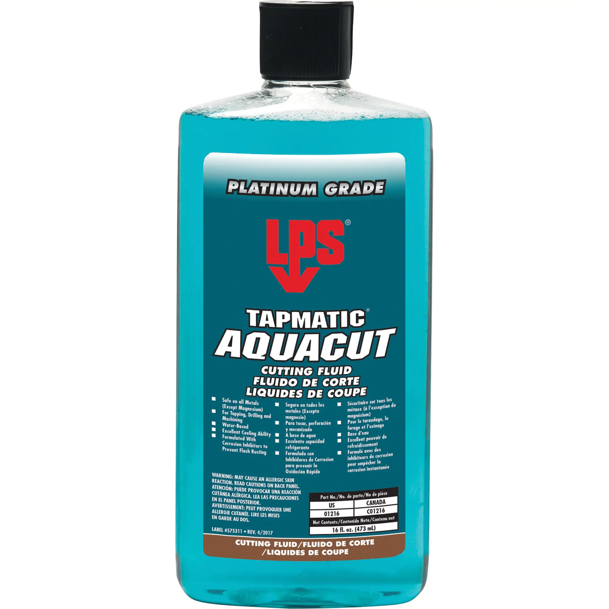 LPS - Tapmatic® AquaCut Cutting Fluids, 16 oz.