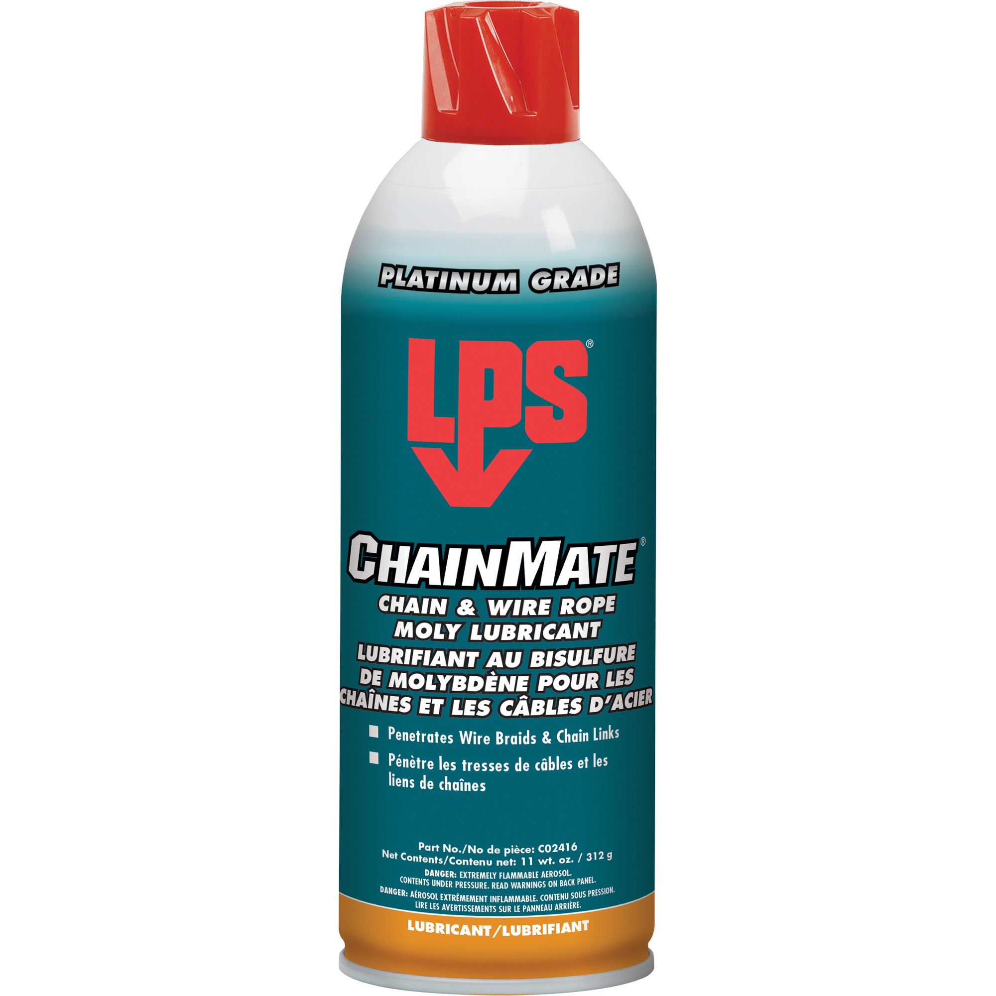 LPS - Chainmate® Chain & Wire Rope Lubricant, Aerosol Can