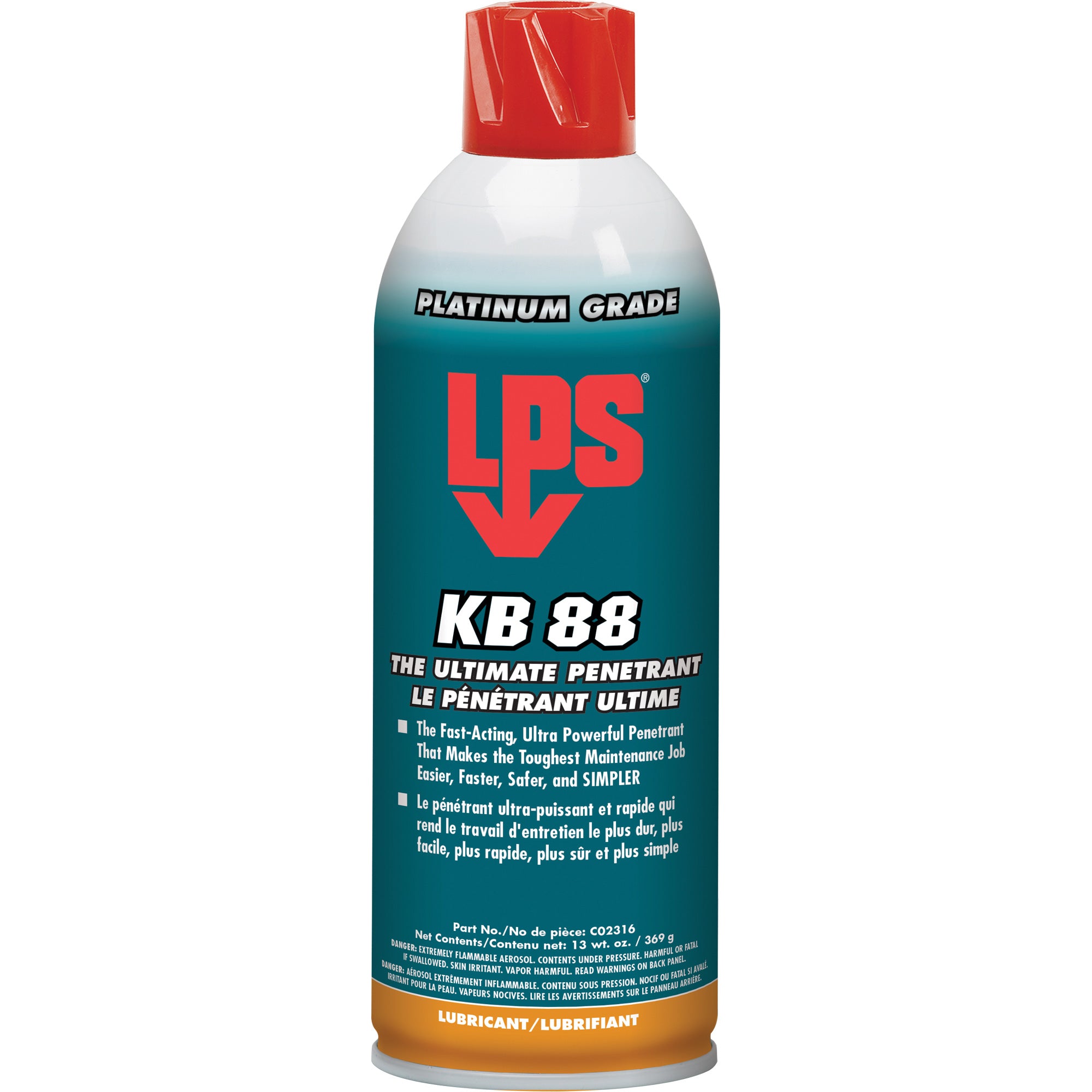 LPS - KB 88 The Ultimate Penetrant, Aerosol Can, 13 oz.