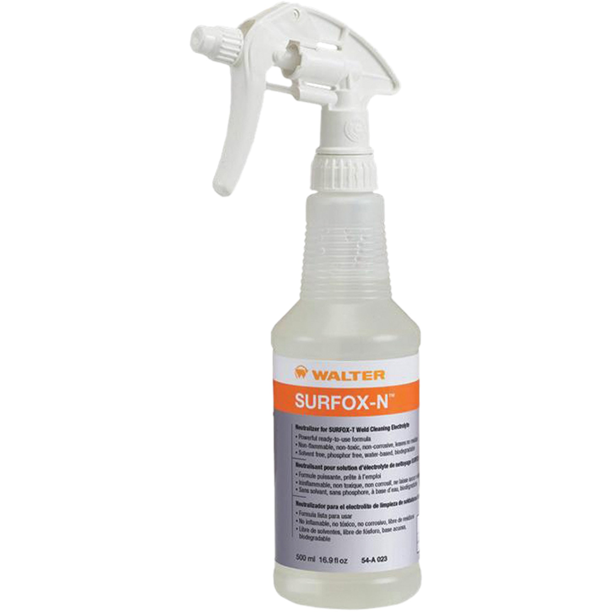 Walter Surface Technologies - SURFOX-N™ Weld Cleaner, Trigger Bottle