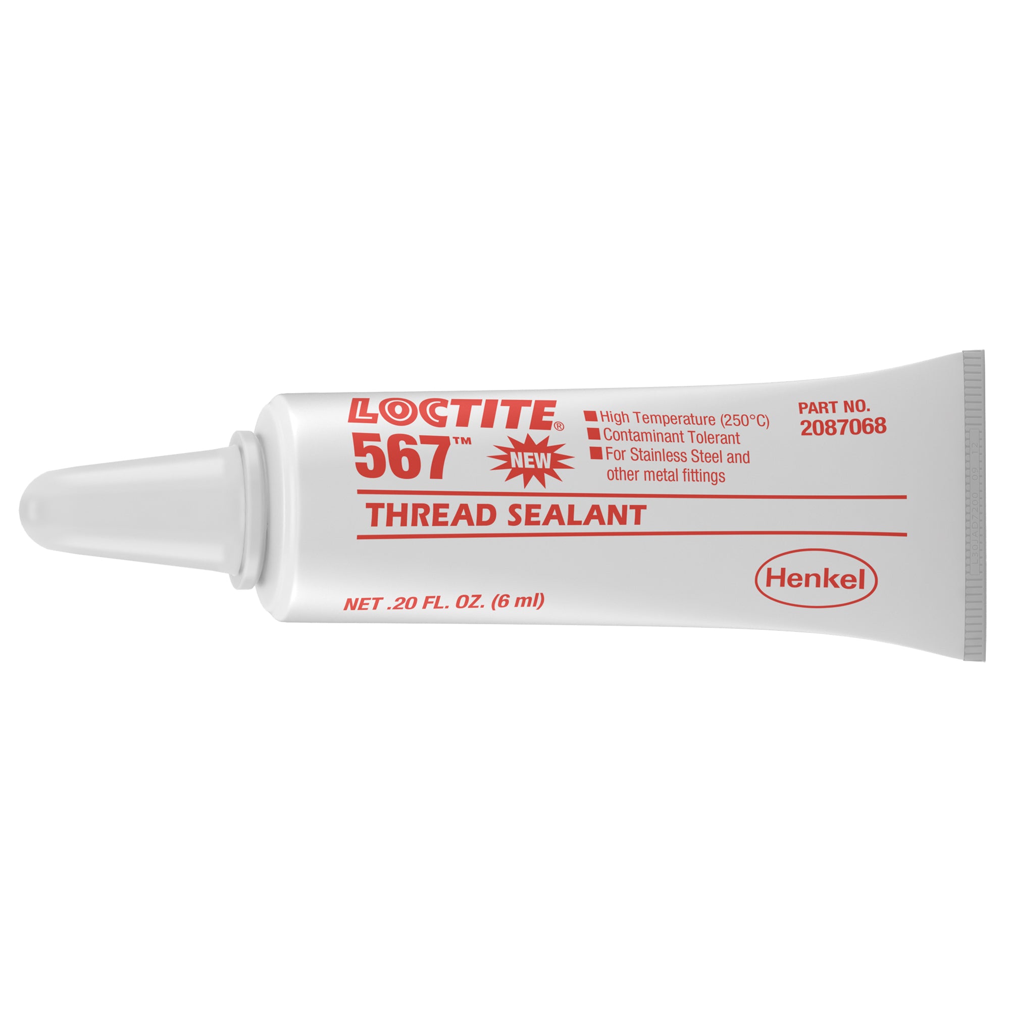Loctite - 567 High Temperature Thread Sealant,  -53.88° C - 204° C/-65° F - 400° F