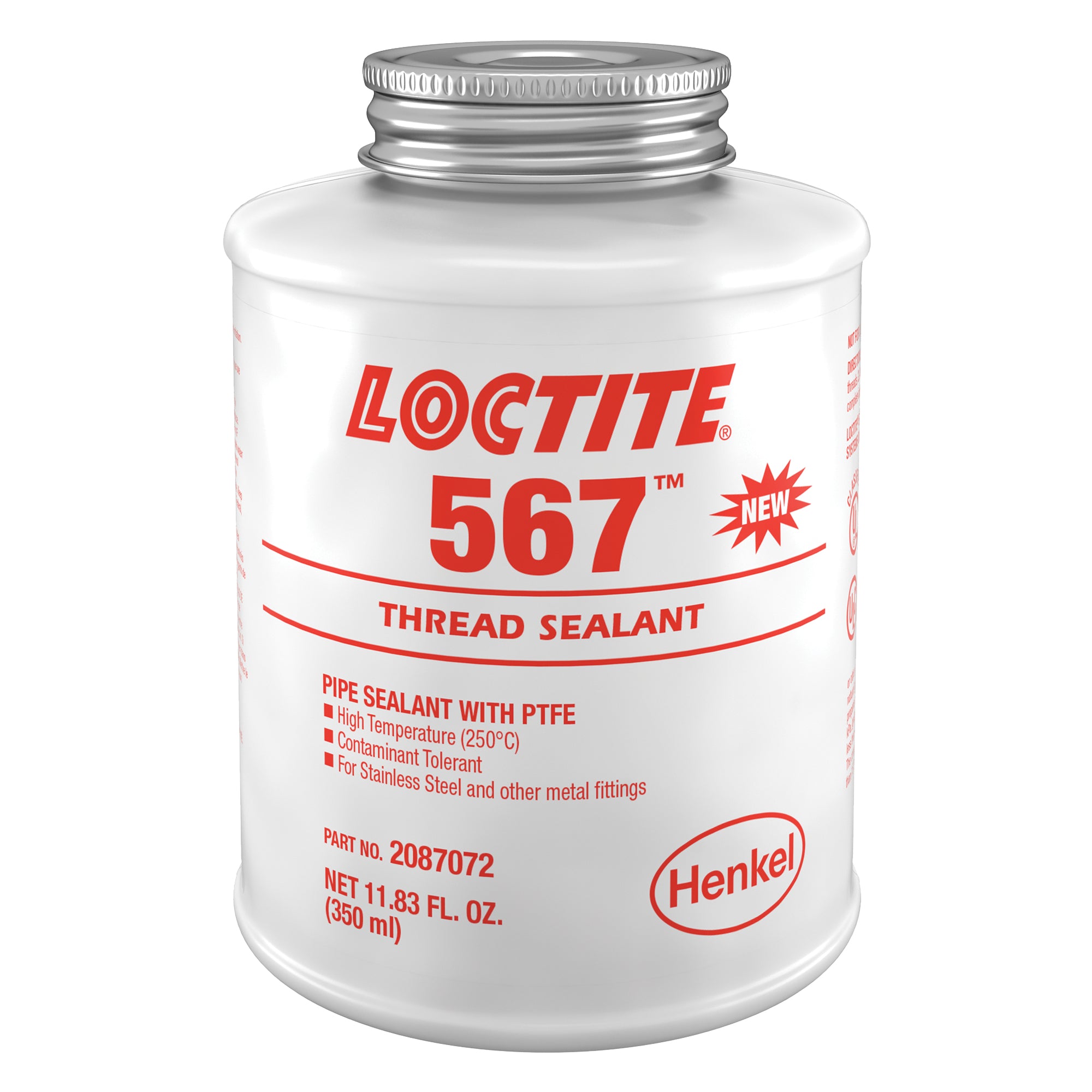Loctite - 567 High Temperature Thread Sealant,  -53.88° C - 204° C/-65° F - 400° F