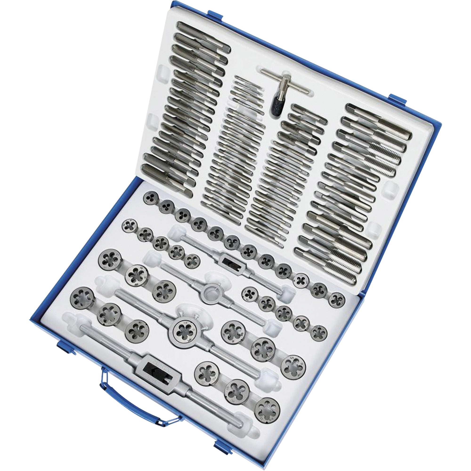 JET - TD110A SAE/Metric Premium Alloy Tap & Die Set, 110 Pieces