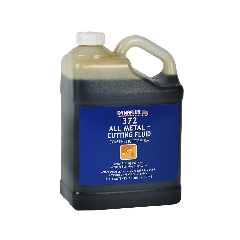 Dynaflux Quality Products - Cutting Fluid, Synthetic 372, Water Dilutable, 1 Gal.