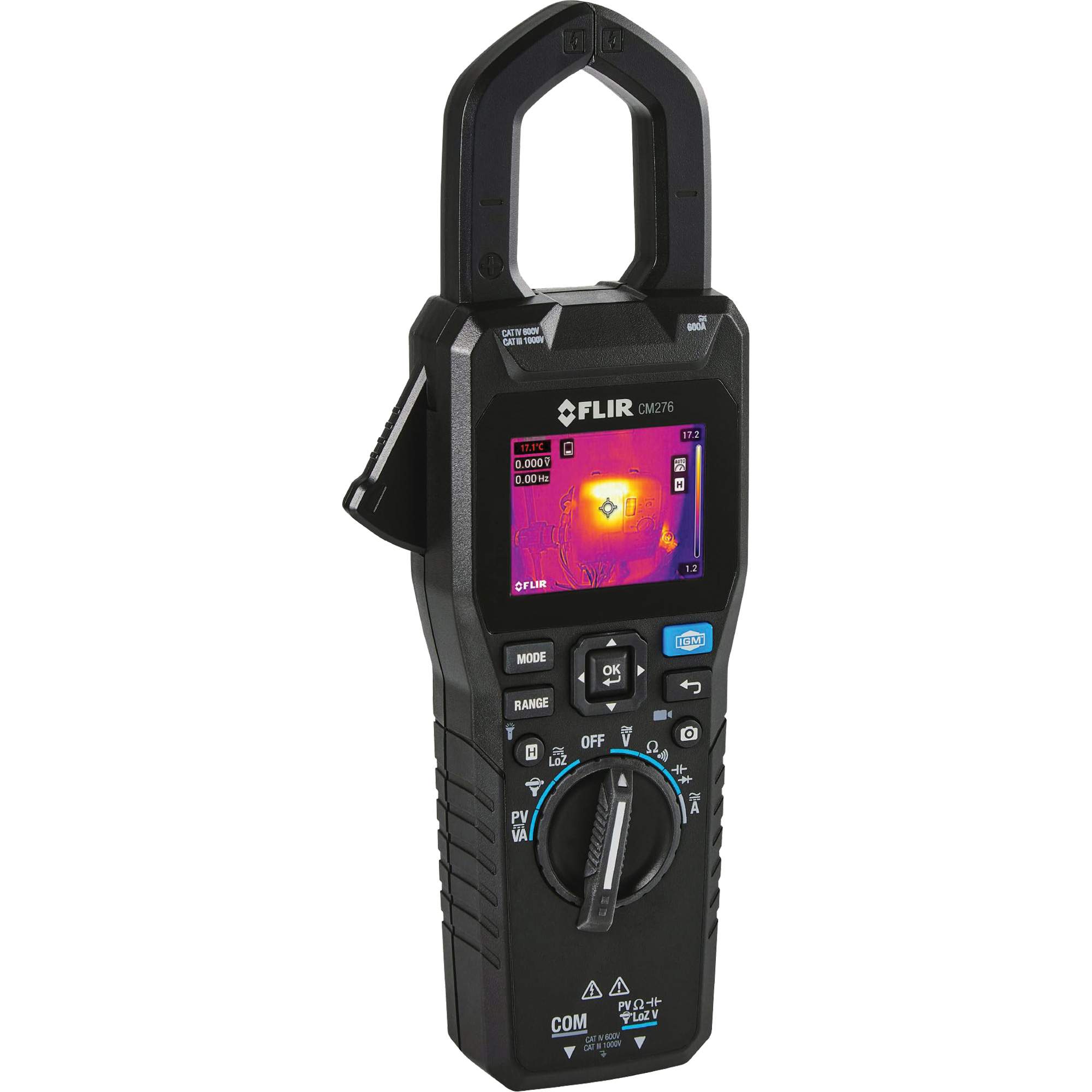 FLIR - CM276 Clamp Meter & Thermal Imaging Camera with METERLiNK
