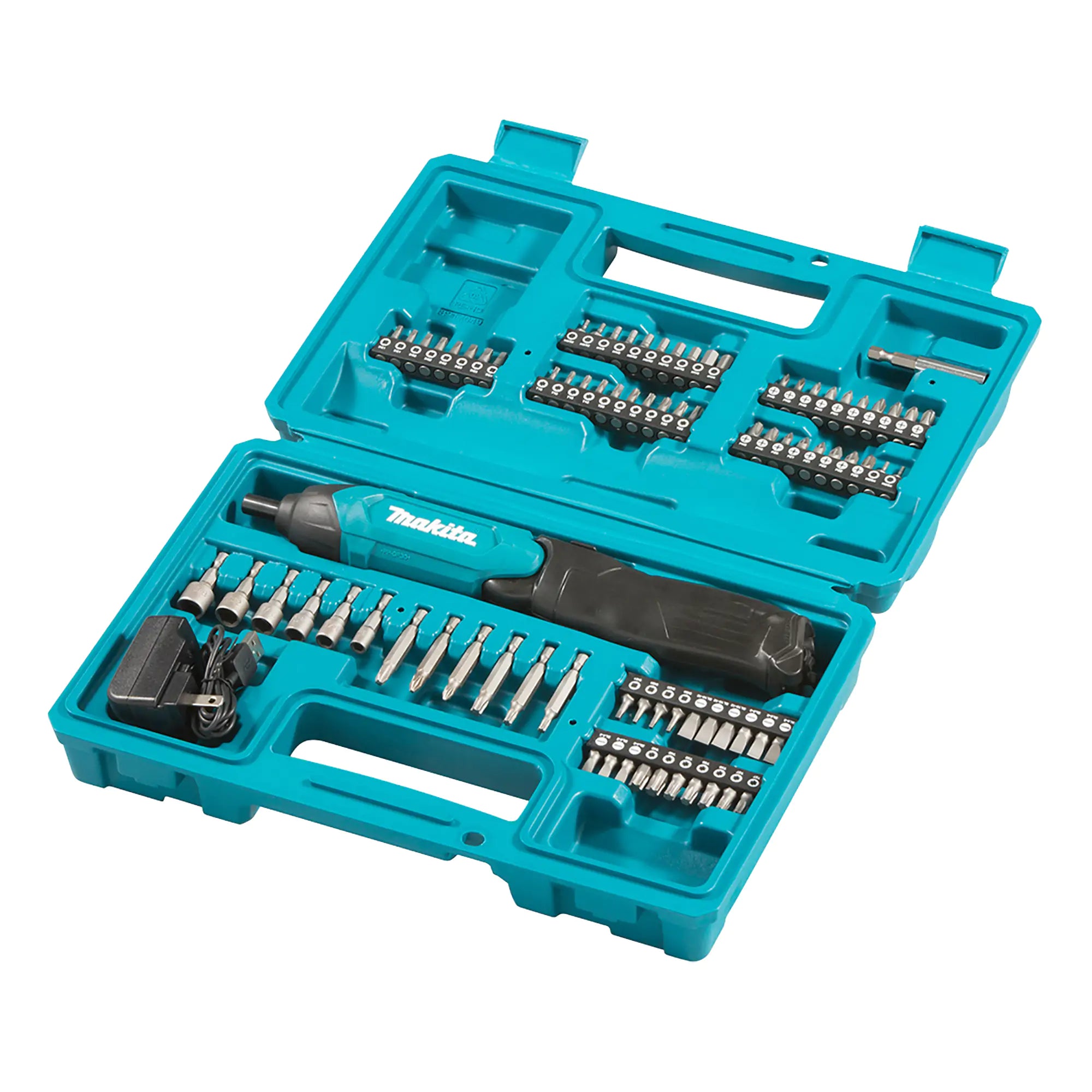 Makita - Ensemble jeu de tournevis sans fil, 1/4", 3,6V, 6 N.m couple max., Lithium-ion bloc-pile