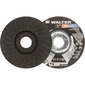 Walter Technologies Pour Surface - Meules à tronçonner renforcées ZipcutMC pour meuleuse à angle droit, 4-1/2"-5" x 3/64", Arbre de 7/8", Type 27, Oxyde d'aluminium
