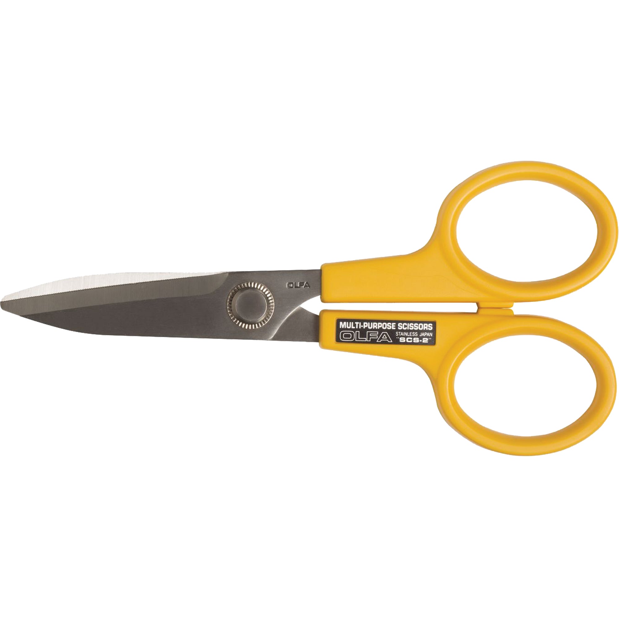 Olfa - Stainless Steel Scissors , Rings Handle