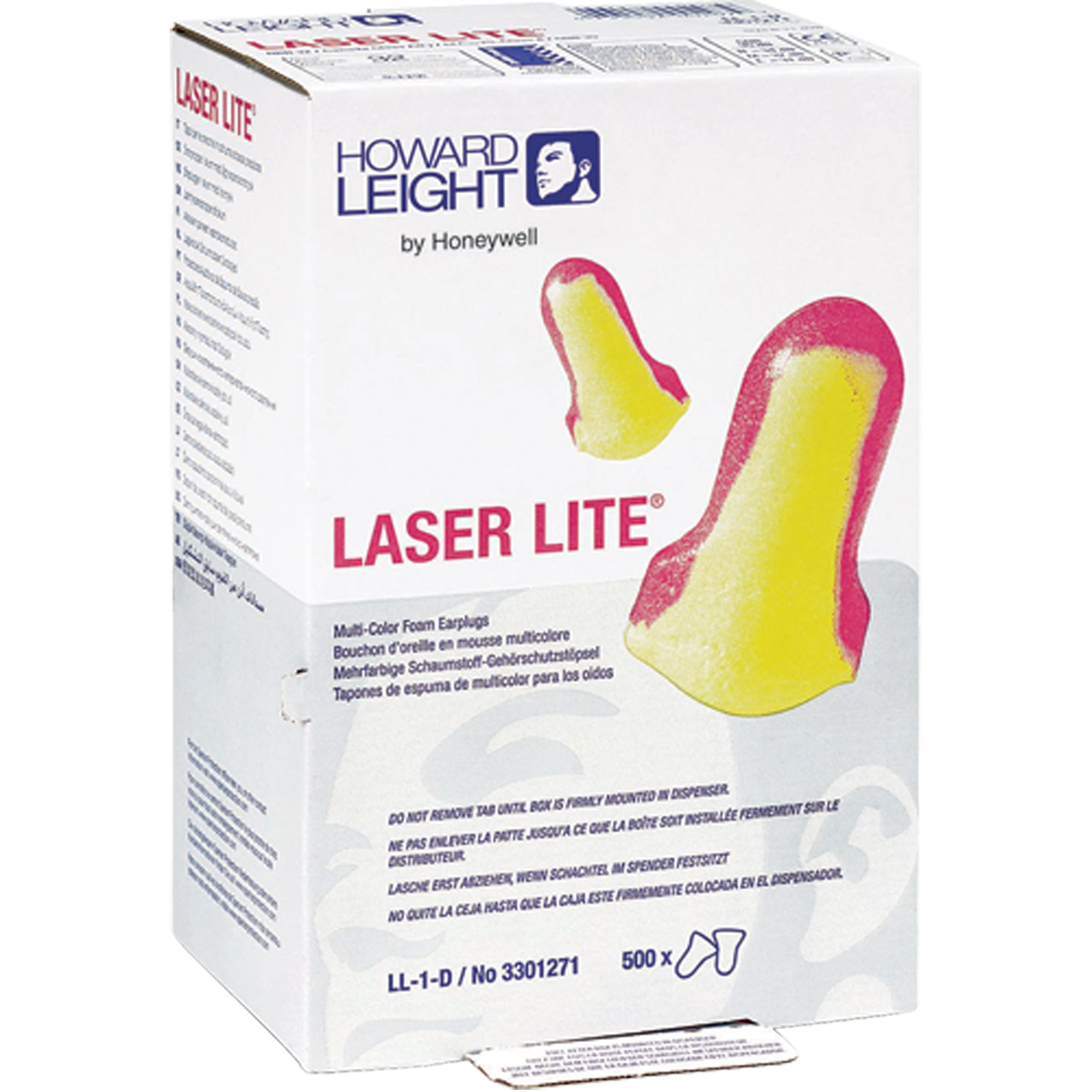 Honeywell - Howard Leight™ Laser Lite® Multi-Colour Foam Earplugs