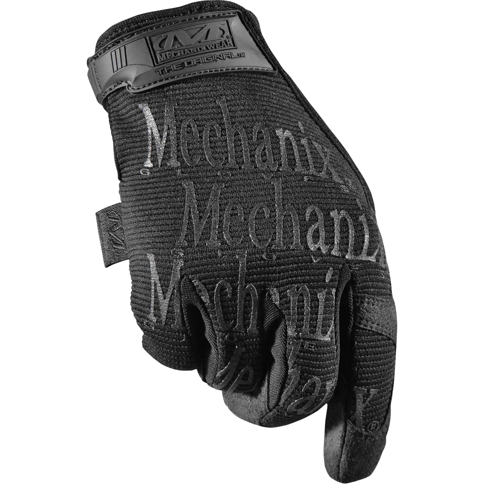 Mechanix Wear - The Original® Covert Black Gloves, Synthetic Palm