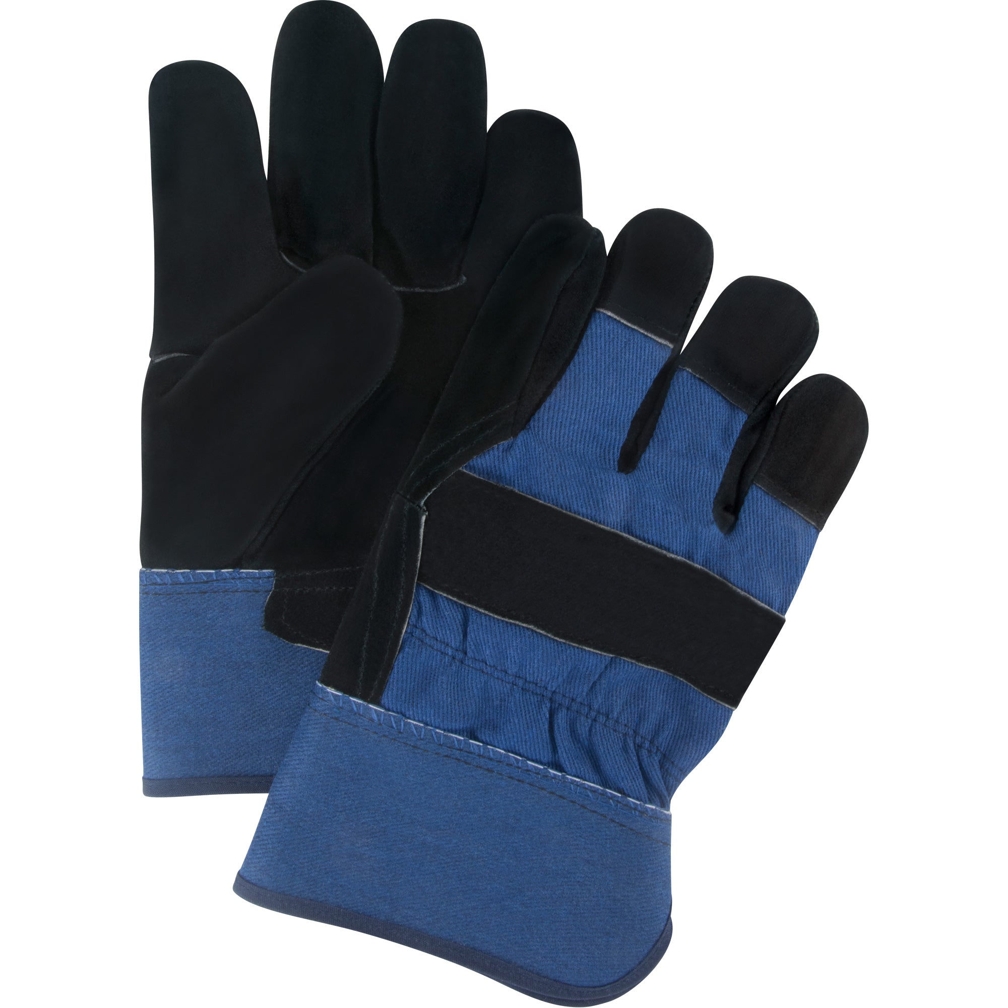 Zenith - Gants d'ajusteur doublés pour l'hiver à chaleur supérieure, Paume en Cuir de vache refendu, Doublure en Thinsulate