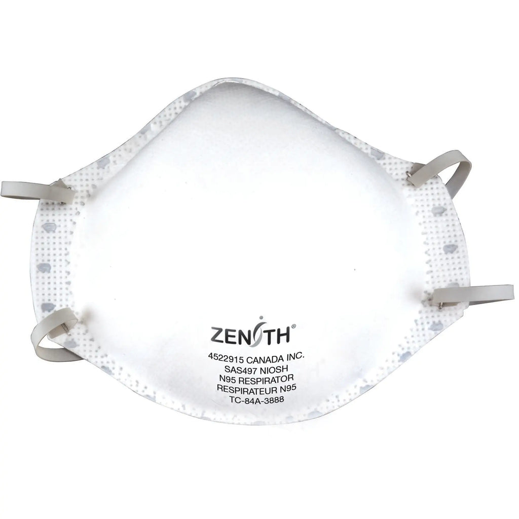 Zenith - Particulate Respirators, N95, NIOSH Certified, Medium/Large