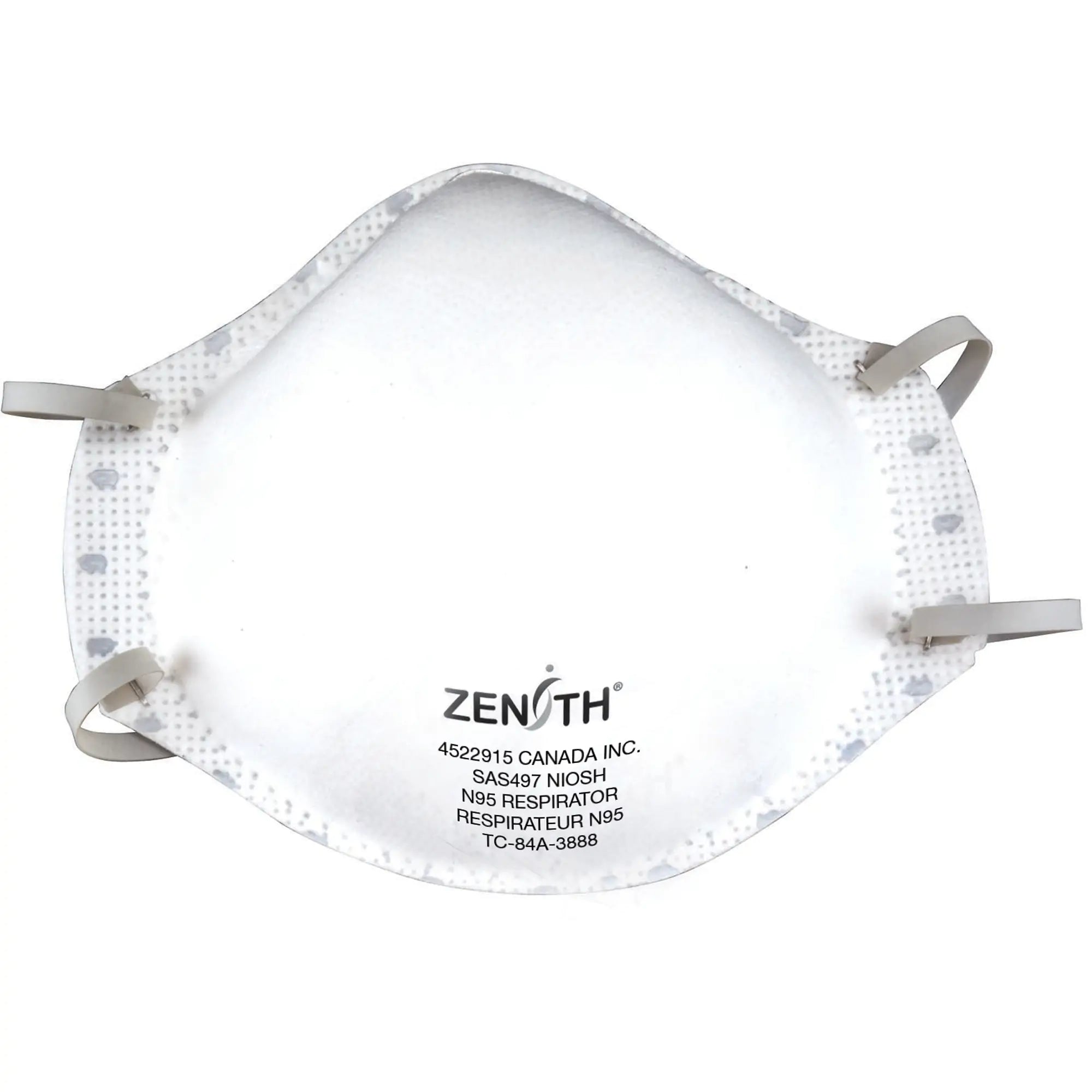 Zenith - Particulate Respirators, N95, NIOSH Certified, Medium/Large
