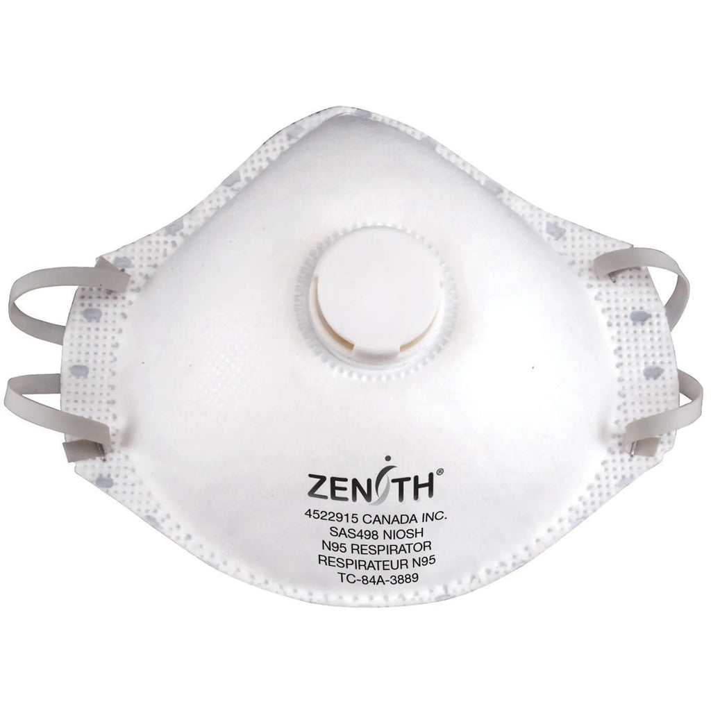 Zenith - Particulate Respirators, N95, NIOSH Certified, Medium/Large