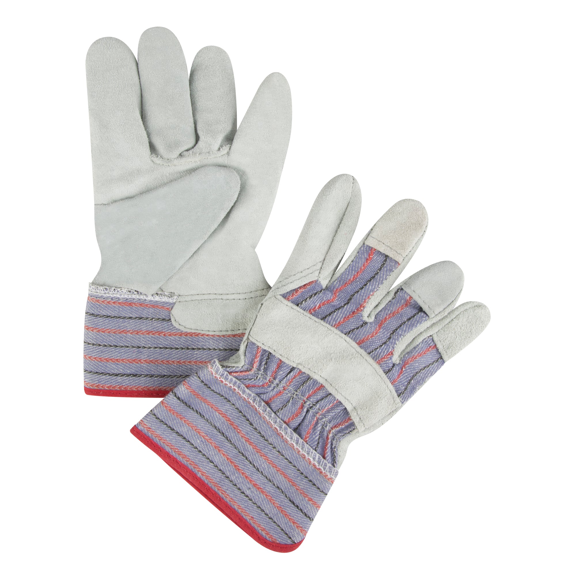 Zenith - Premium Dry-Palm Fitters Gloves, Split Cowhide Palm, Cotton Inner Lining