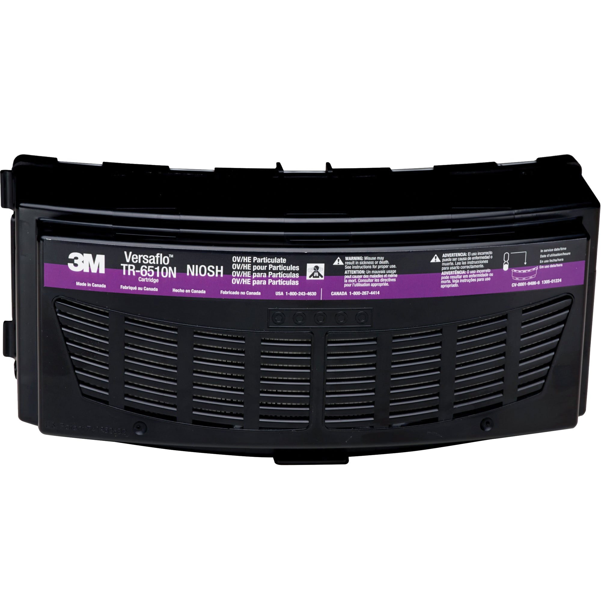 3M - Cartouche pour appareils de protection respiratoire (APR) à épuration d'air motorisé VersafloMC