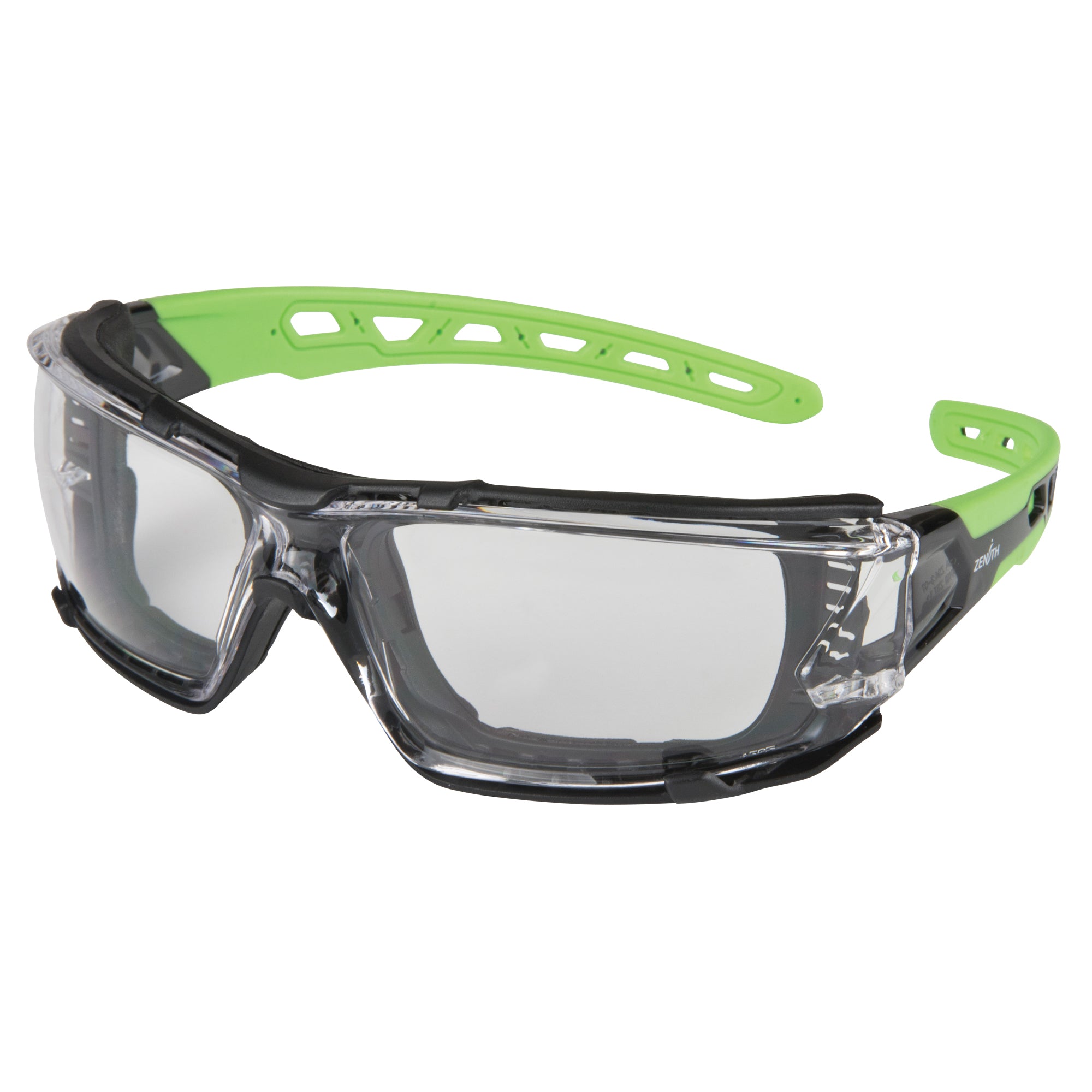 Zenith - Z2500 Series Safety Glasses with Foam Gasket, Anti-Scratch