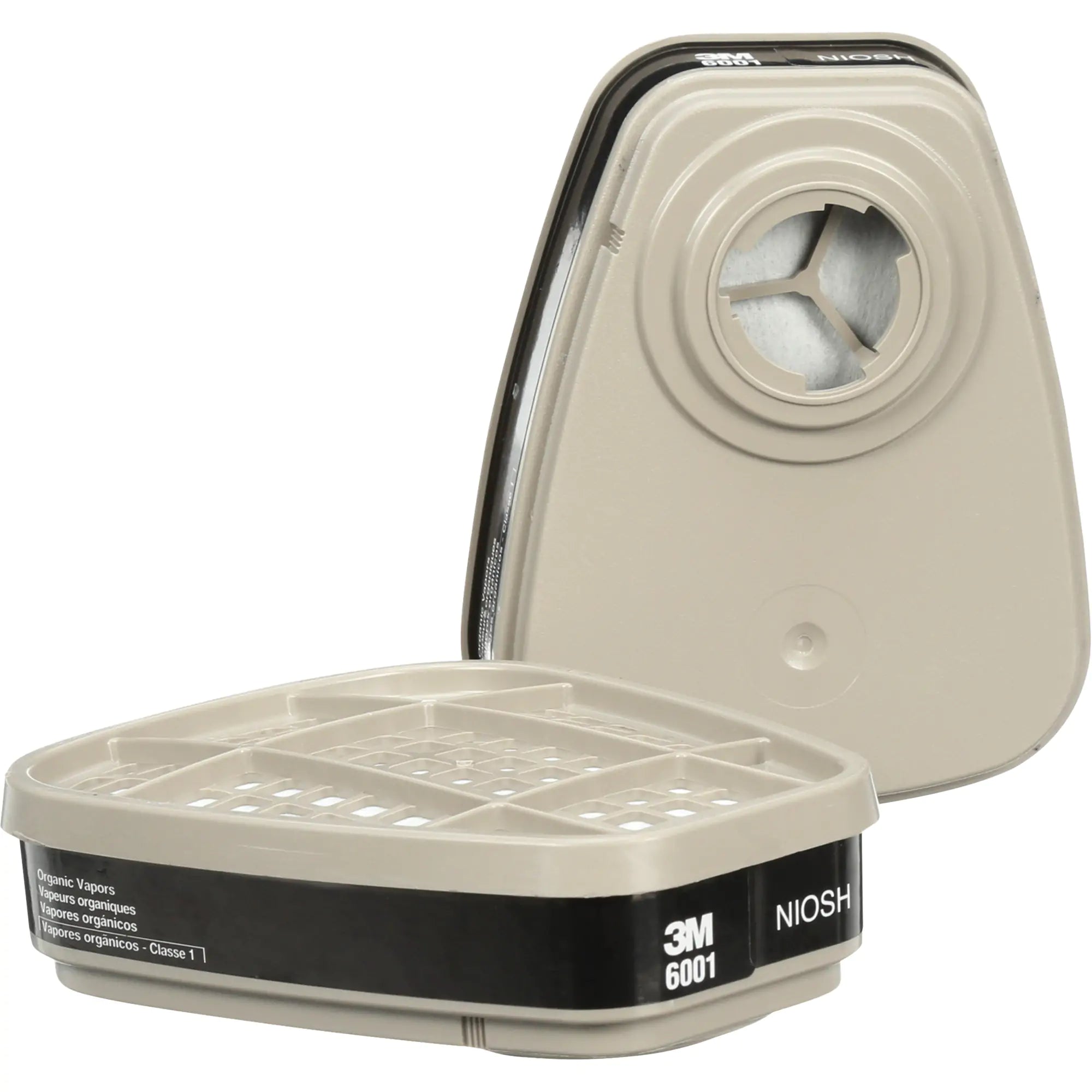 3M - 6000 Series Respirator Cartridges & Filter (Pack of 2)