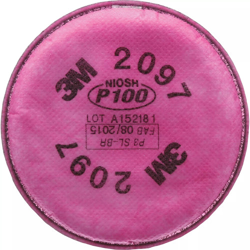 3M - Préfiltres pour respirateurs série 2000, Filtre contre les particules (lot de 2)