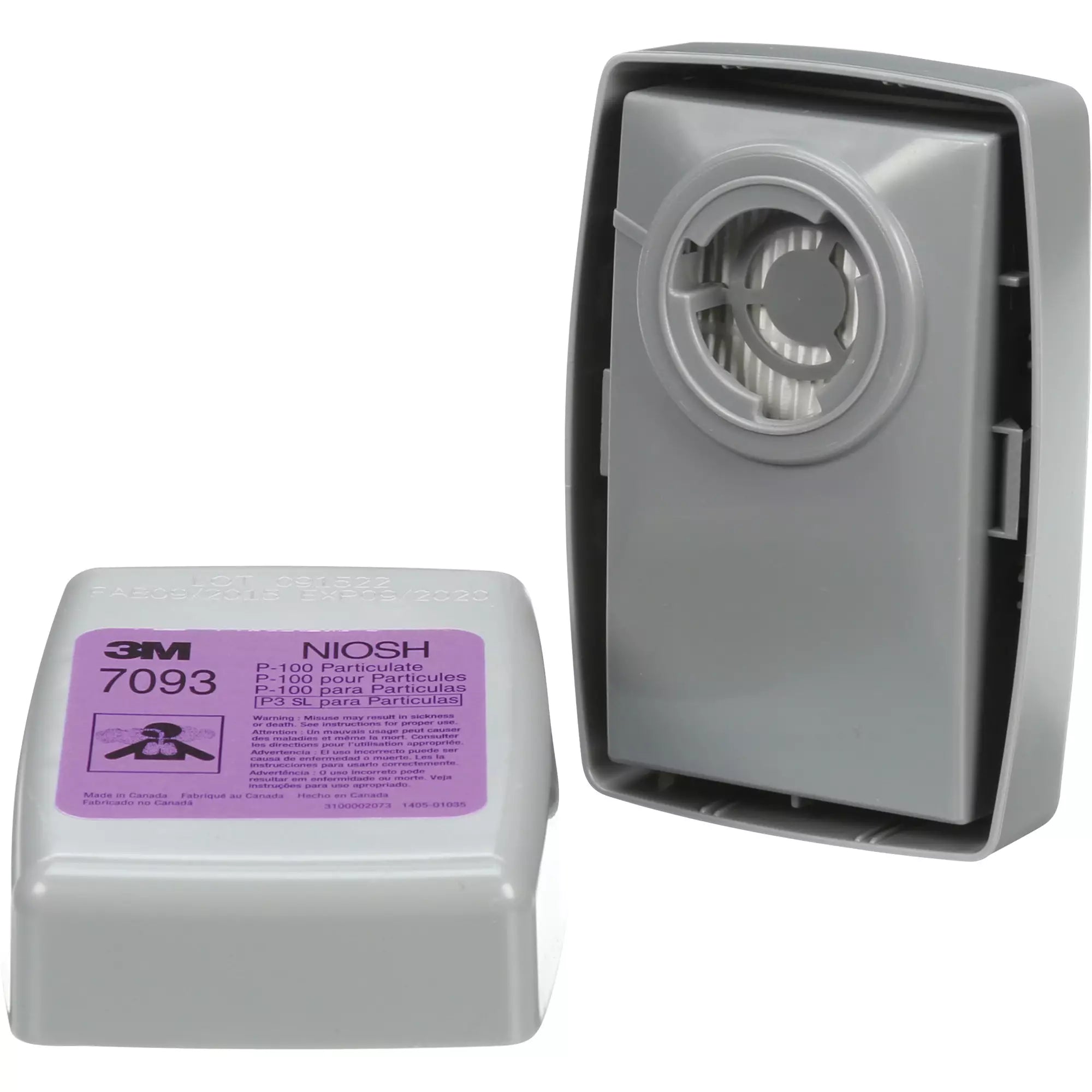 7093B - 3M - 7093 Respirator Filters, Particulate Filter, P100 Filter ...