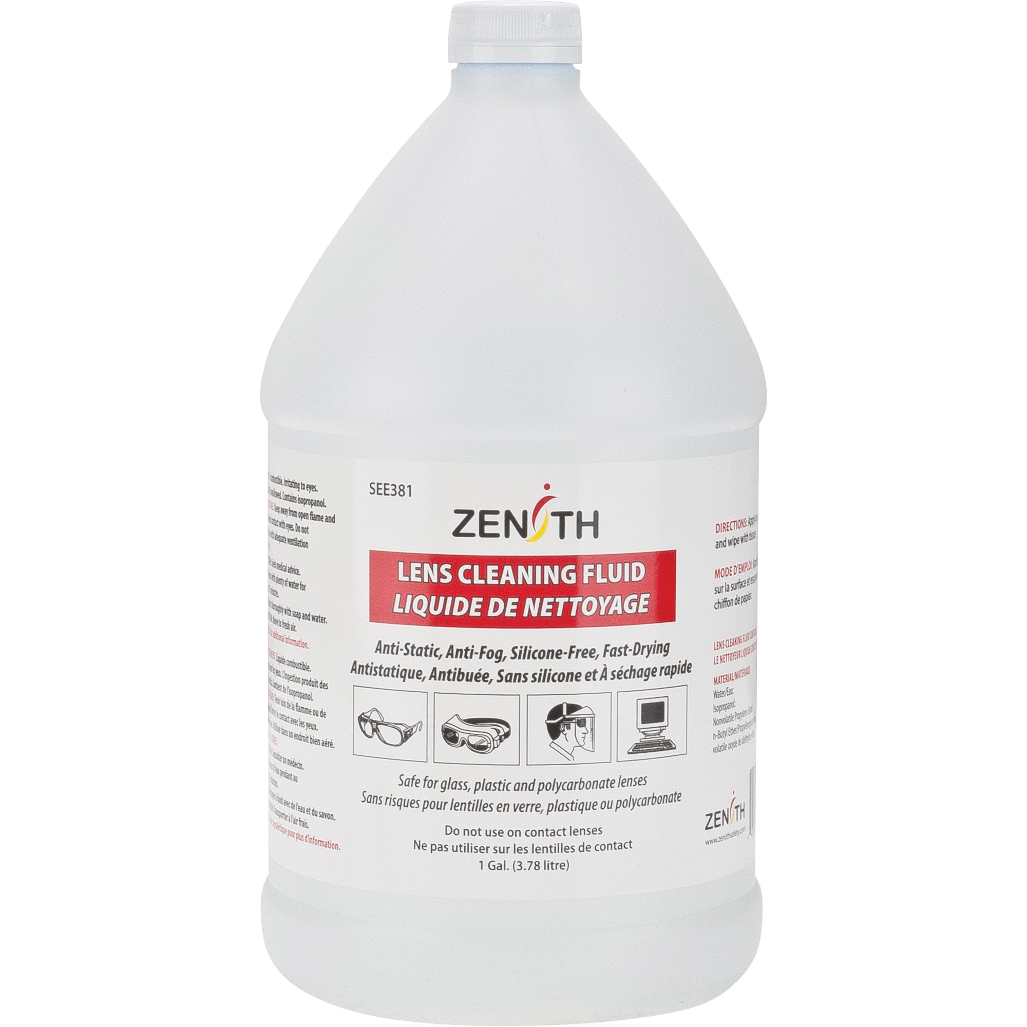 Zenith - Anti-Fog Lens Cleaner