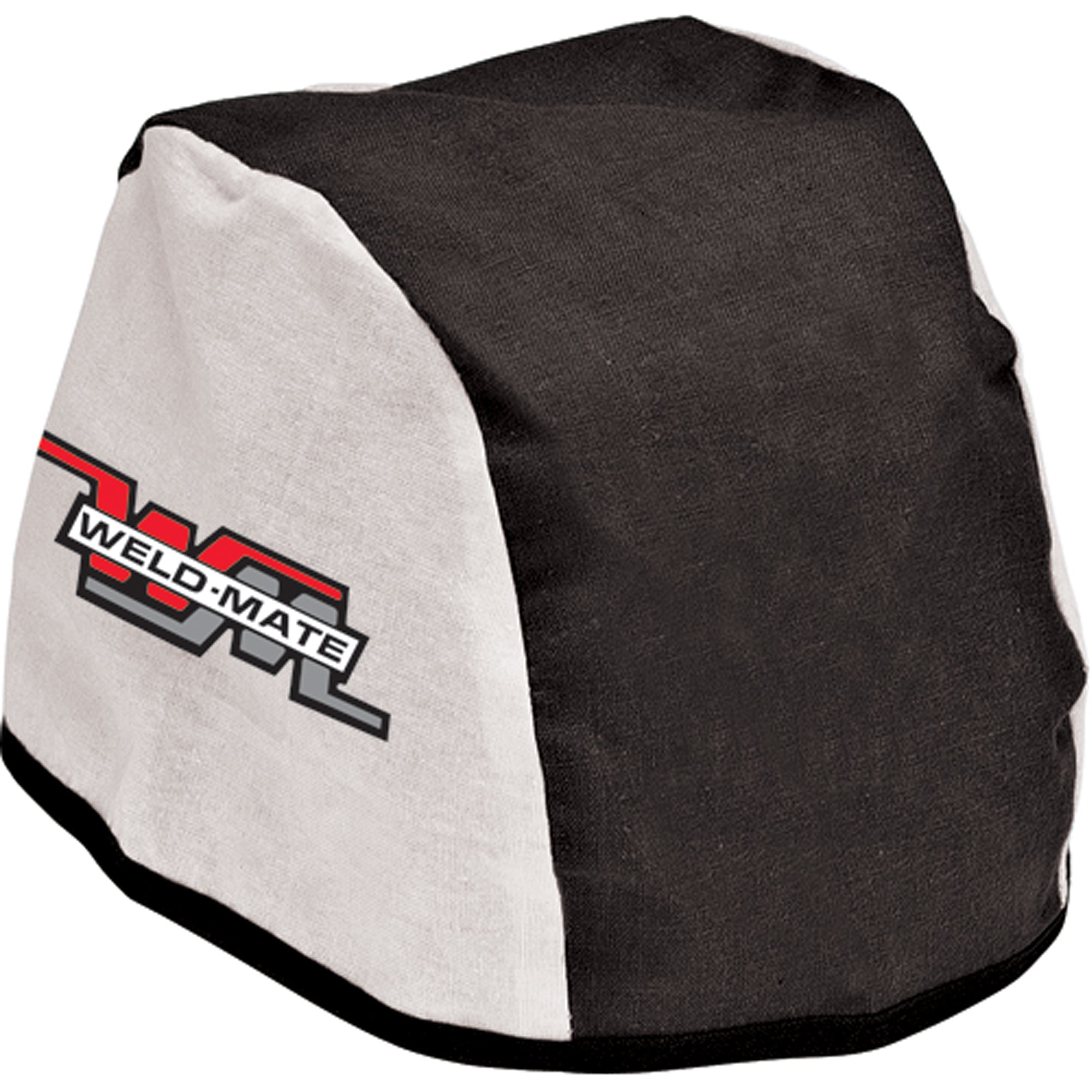 Weld-Mate - Cotton Welder's Beanie, One Size, Black/White