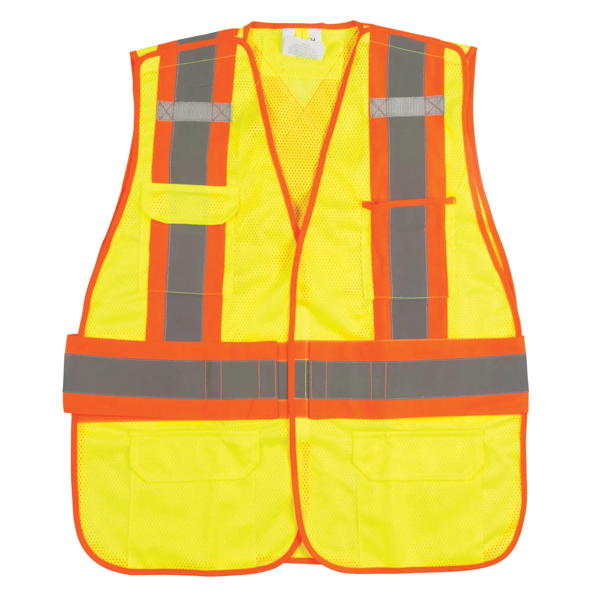 Zenith - Veste d'arpenteur haute visibilité, conforme à la CSA, Polyester