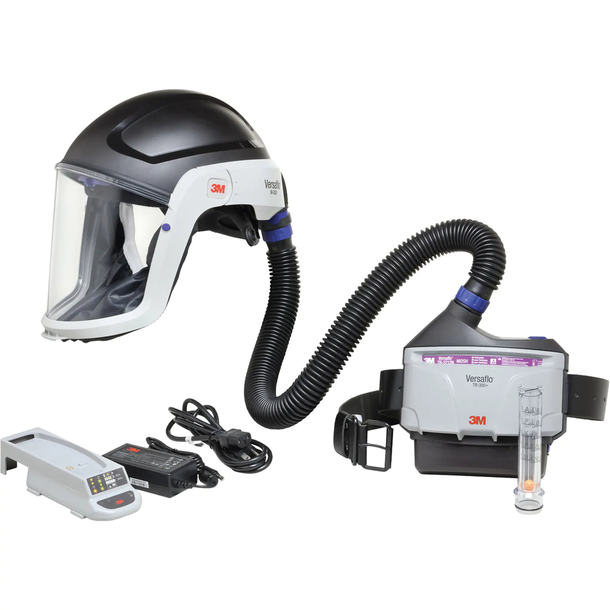 3M Versaflo TR-300N+ HIK Heavy Industry PAPR Kit with M-307 helmet and faceshield