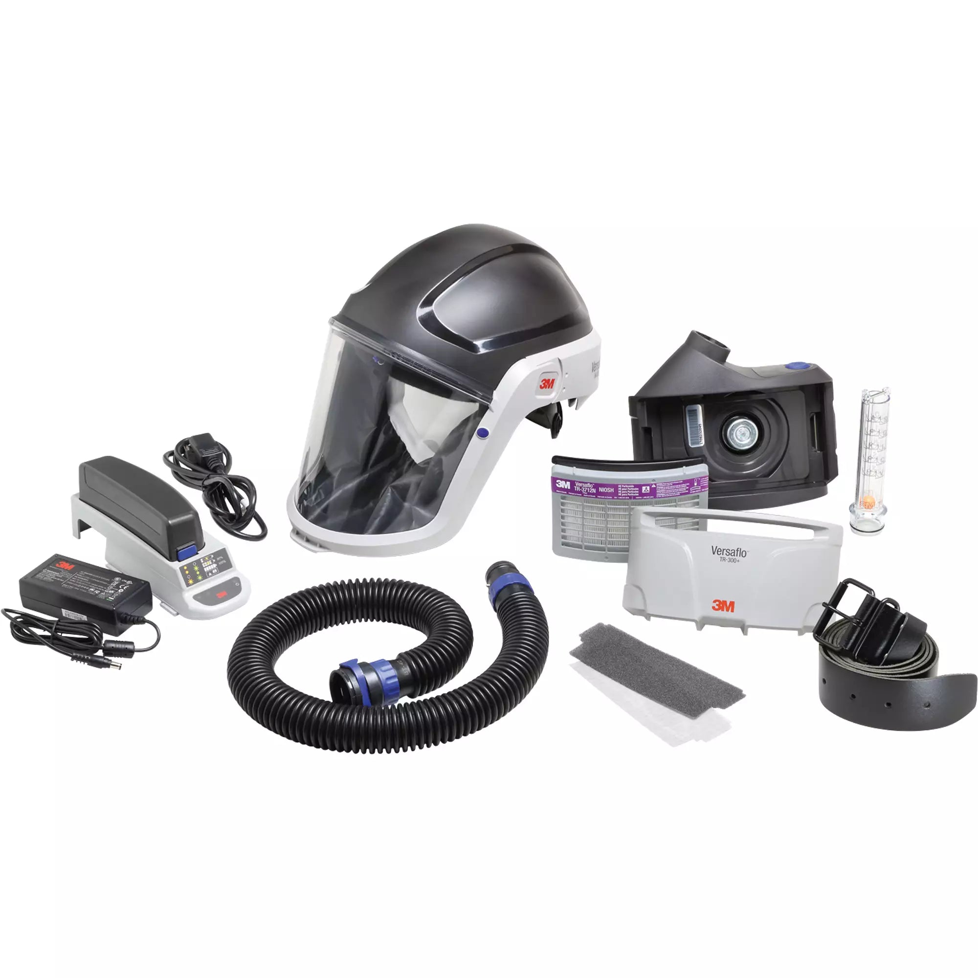 3M - Versaflo™ Heavy Industry PAPR Kit, Headcover & Faceshield, Lithium-Ion Battery